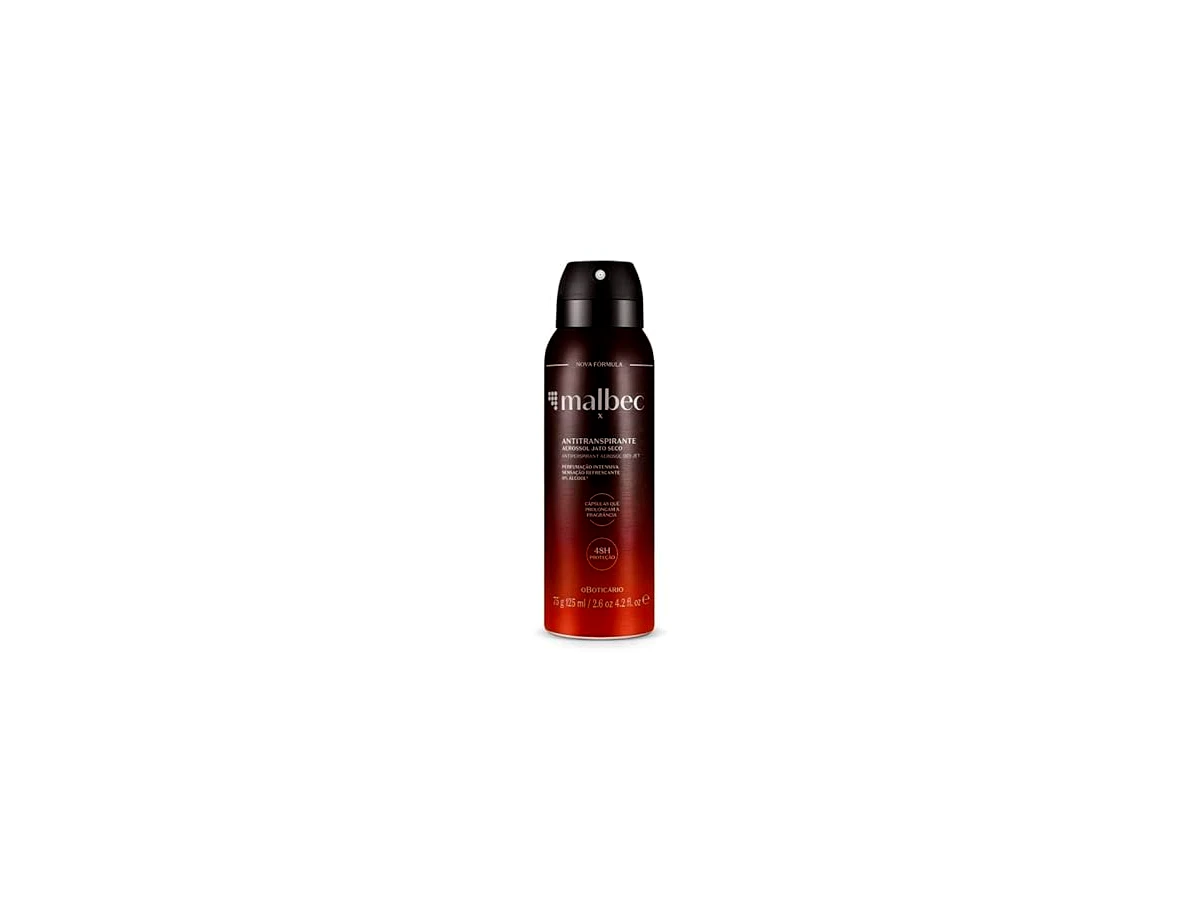 Revisão Desodorante Antitranspirante Aerossol O Boticário Malbec Club 150ml: A melhor escolha para quem prioriza uma fragrância marcante