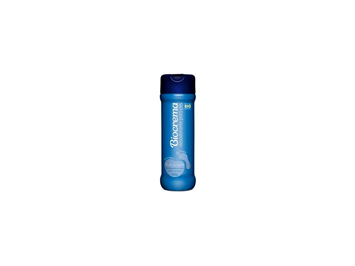 Revisão Biocrema Desodorante Para Pés Refrescante 100g: Proteção seca superior contra atrito com perfume sofisticado