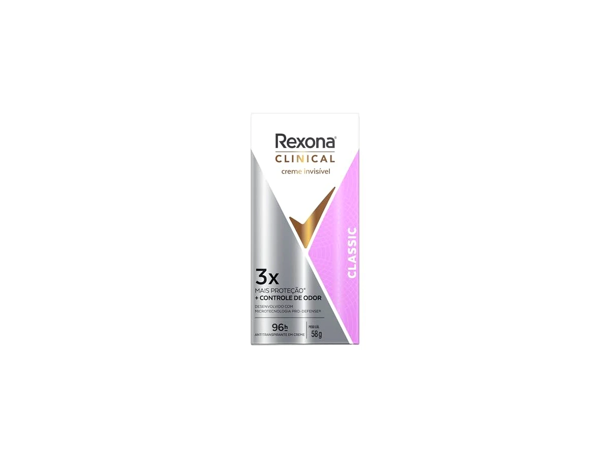 Revisão Rexona Clinical Classic Antitranspirante em Creme 48h 58g: a linha de frente contra a transpiração excessiva
