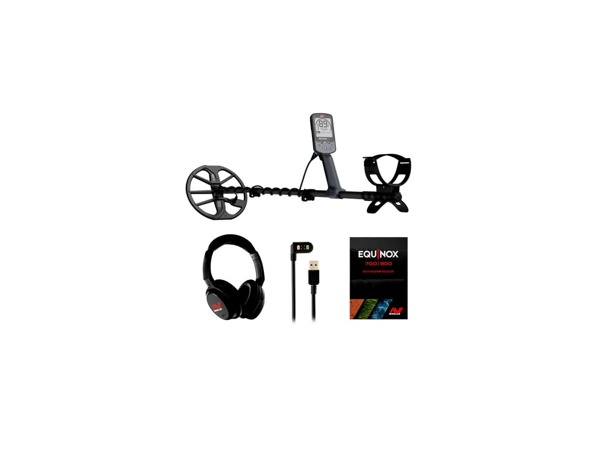 Revisão Minelab Equinox 900 Multi-Frequency à Prova D'Água: versatilidade premium para caçadas em terra e água