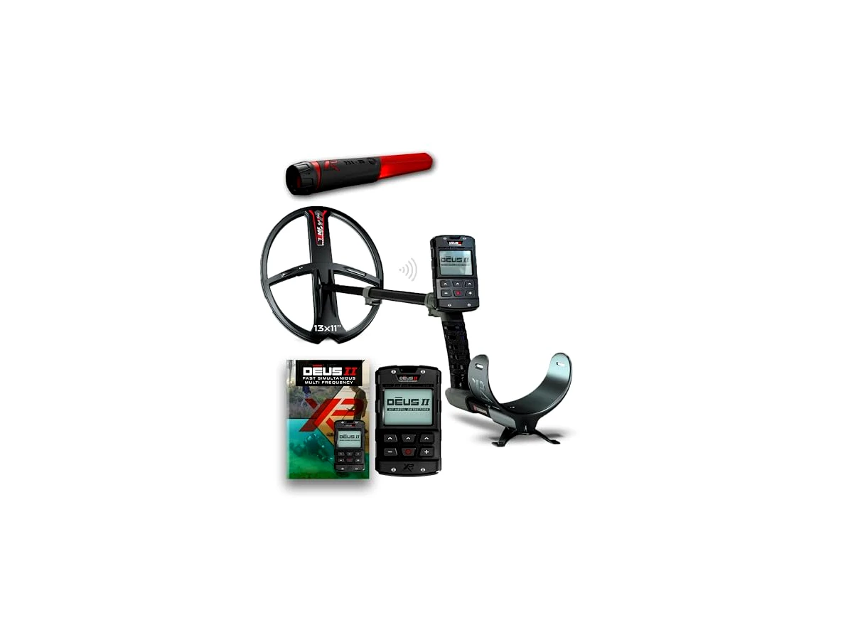 Revisão XP Deus II FMF (Fast Multi Frequency) RC WS6 com Bobina de 11 polegadas: o topo de linha em ergonomia e precisão sem fio