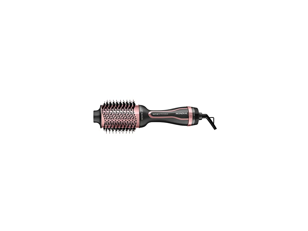 Revisão Escova Secadora Mondial Keratin Grey Rose ES-11-BI Bivolt: a melhor escolha para o alisamento de cabelos finos