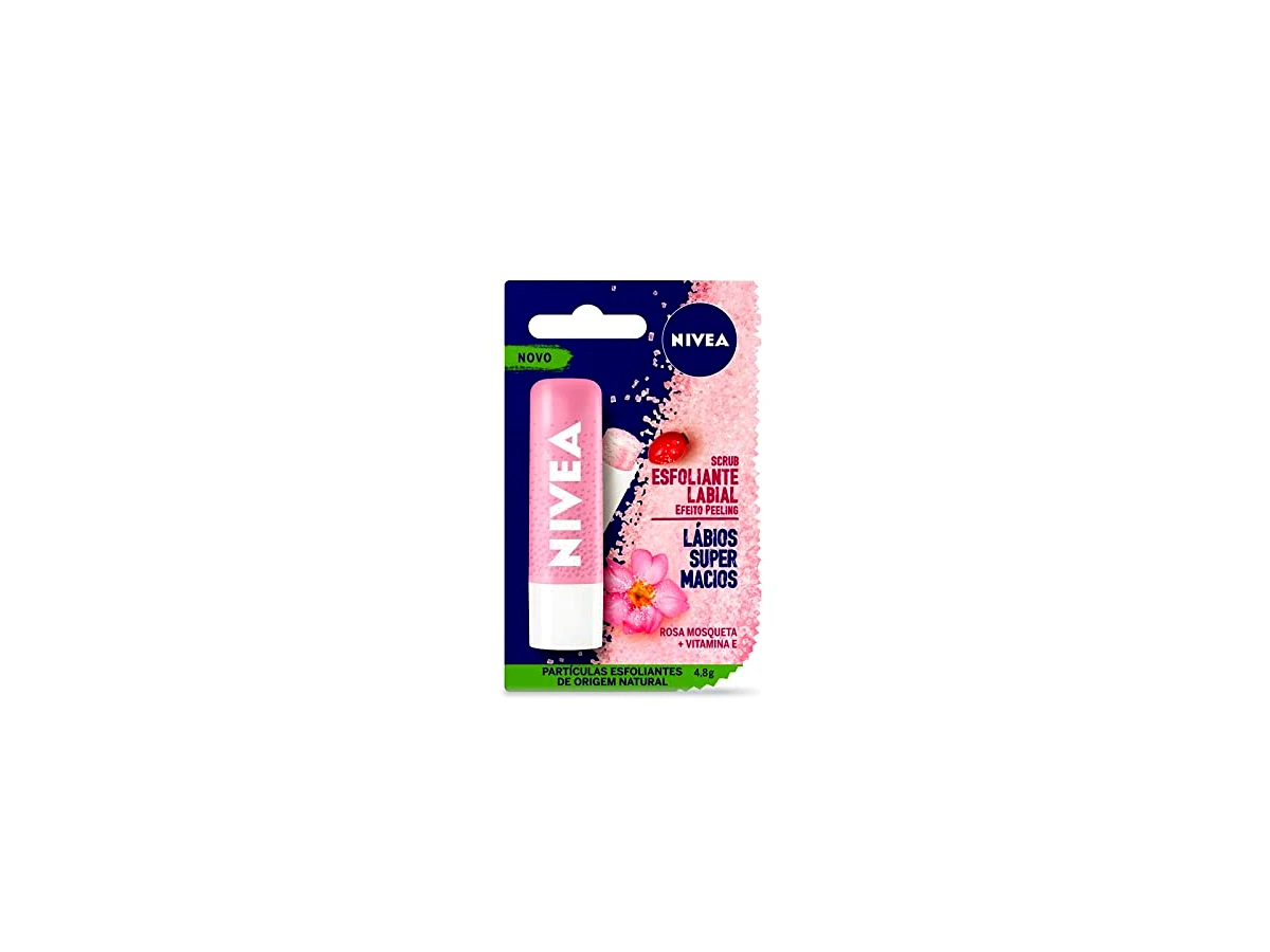 Revisão NIVEA Lip Care Scrub Rosa Mosqueta Esfoliante Labial em Bastão 4,8g: a opção mais prática para esfoliar sem enxágue