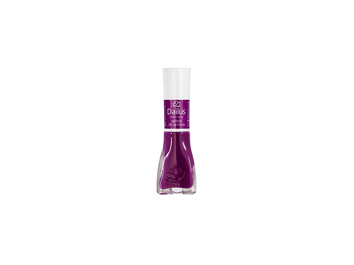 Revisão Esmalte Dailus Cremoso Geleia De Amora Roxo Escuro 8ml: o equilíbrio perfeito entre ousadia e sofisticação