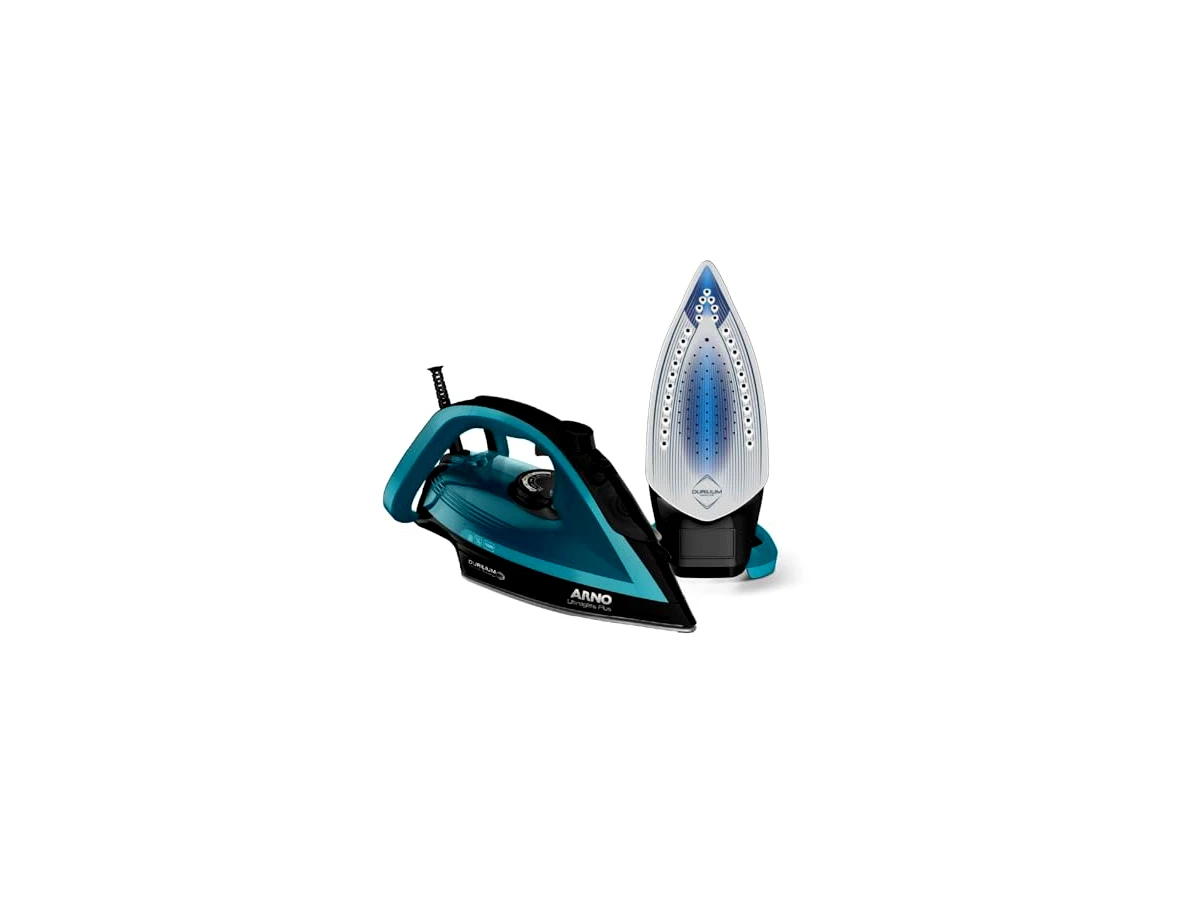 Revisão Arno Ultragliss Plus FMY, azul e preto, 127 V, 1520 W: o campeão em deslizamento para roupas pesadas