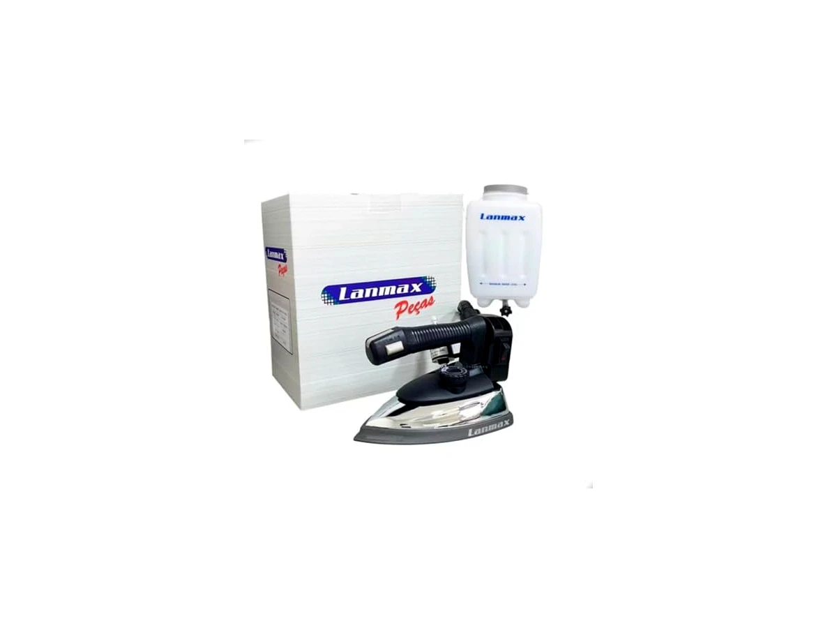 Revisão Ferro Lanmax Passar Roupas A Vapor Industrial 1300 Watts: O peso pesado da produtividade para confecções e ateliês