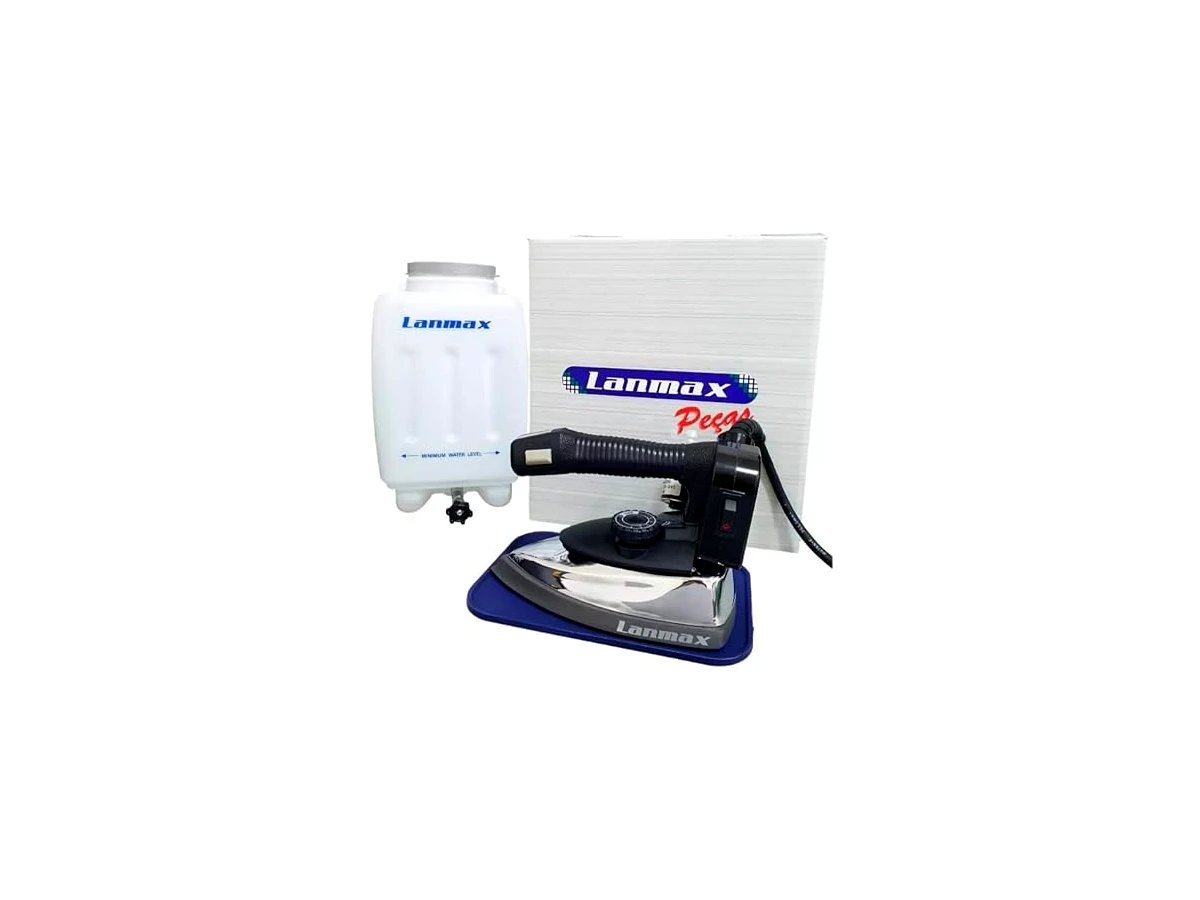 Revisão Lanmax Ferro Passar Roupas A Vapor Industrial 1300 Watts: O melhor custo-benefício para passadorias de alto volume
