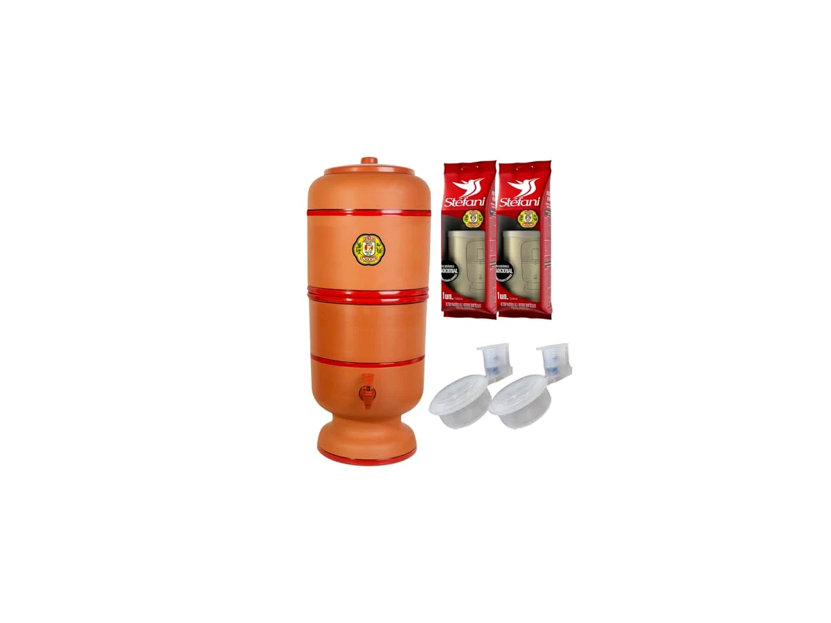 Revisão Filtro de Barro São João Tradicional 8 Litros (Cerâmica Stéfani): o clássico espaçoso que pede um upgrade inicial