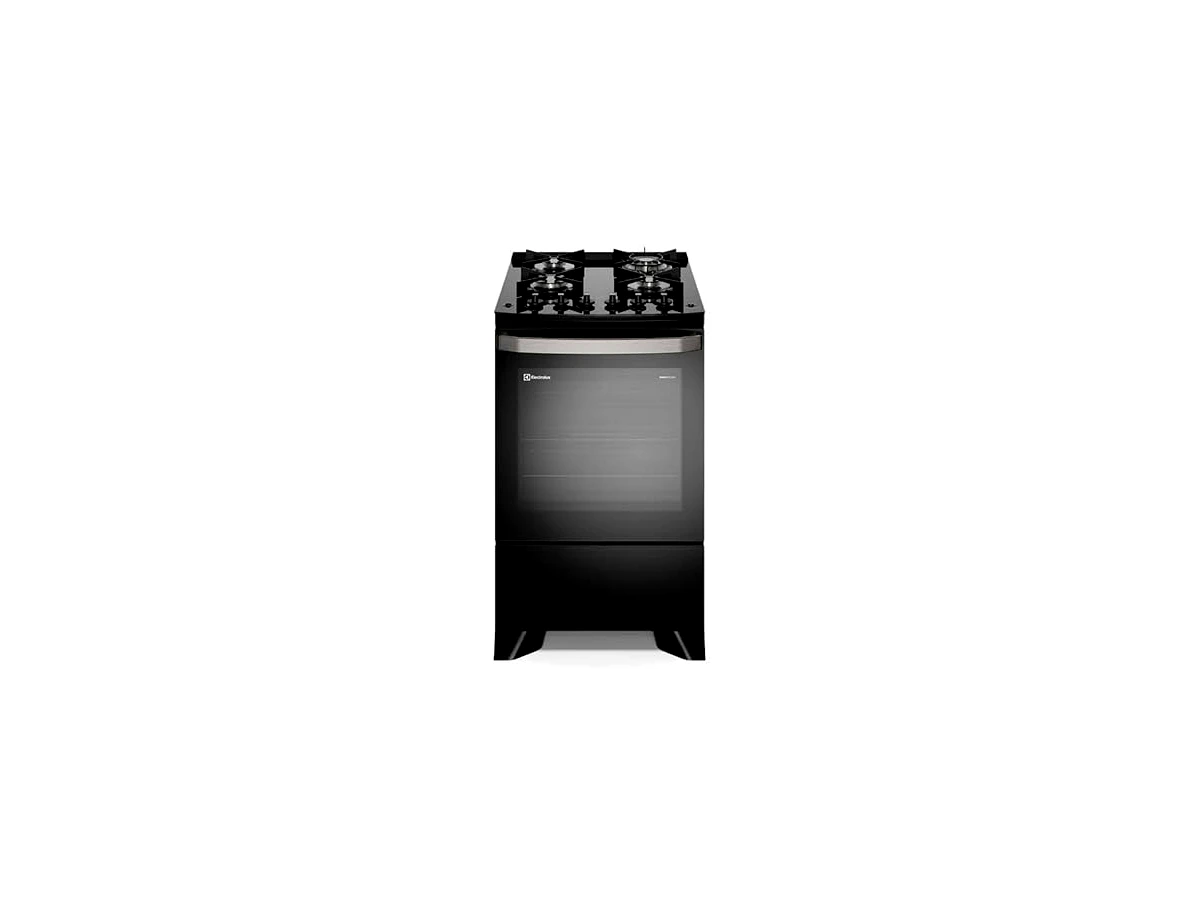 Revisão Fogão de Piso 4 Bocas Electrolux Experience Preto com Mesa de Vidro, Grill e PerfectCook360 (FE4CP): O investimento definitivo para quem assa muito