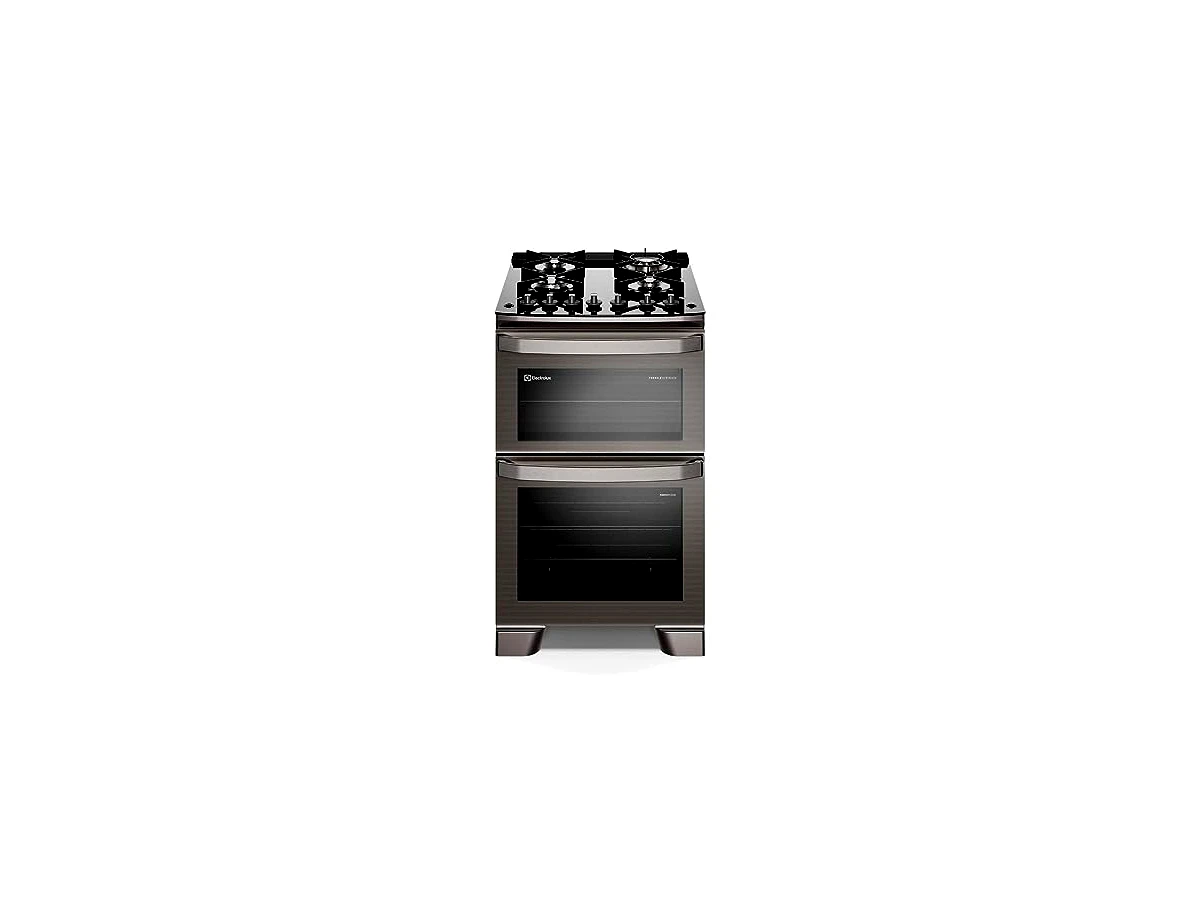 Revisão Fogão Electrolux 4 Bocas Inox com Forno Duplo (Modelo FE4DC): Versatilidade máxima para quem assa pratos simultâneos