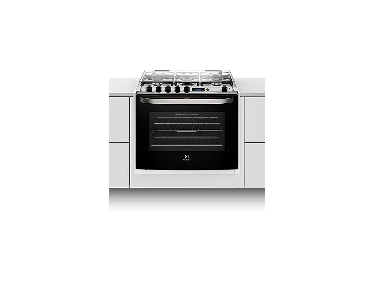 Revisão Fogão de Embutir 5 Bocas Electrolux 76EBR Preto com Grill, Tripla Chama e Timer Digital: a melhor escolha para cozinhas planejadas sem acúmulo de sujeira