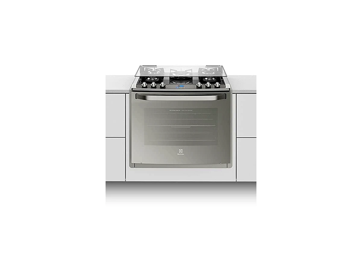 Revisão Fogão 5 Bocas Electrolux Experience Inox com Mesa de Vidro e PerfectCook360 (FE5IB): robustez clássica com forno de ponta