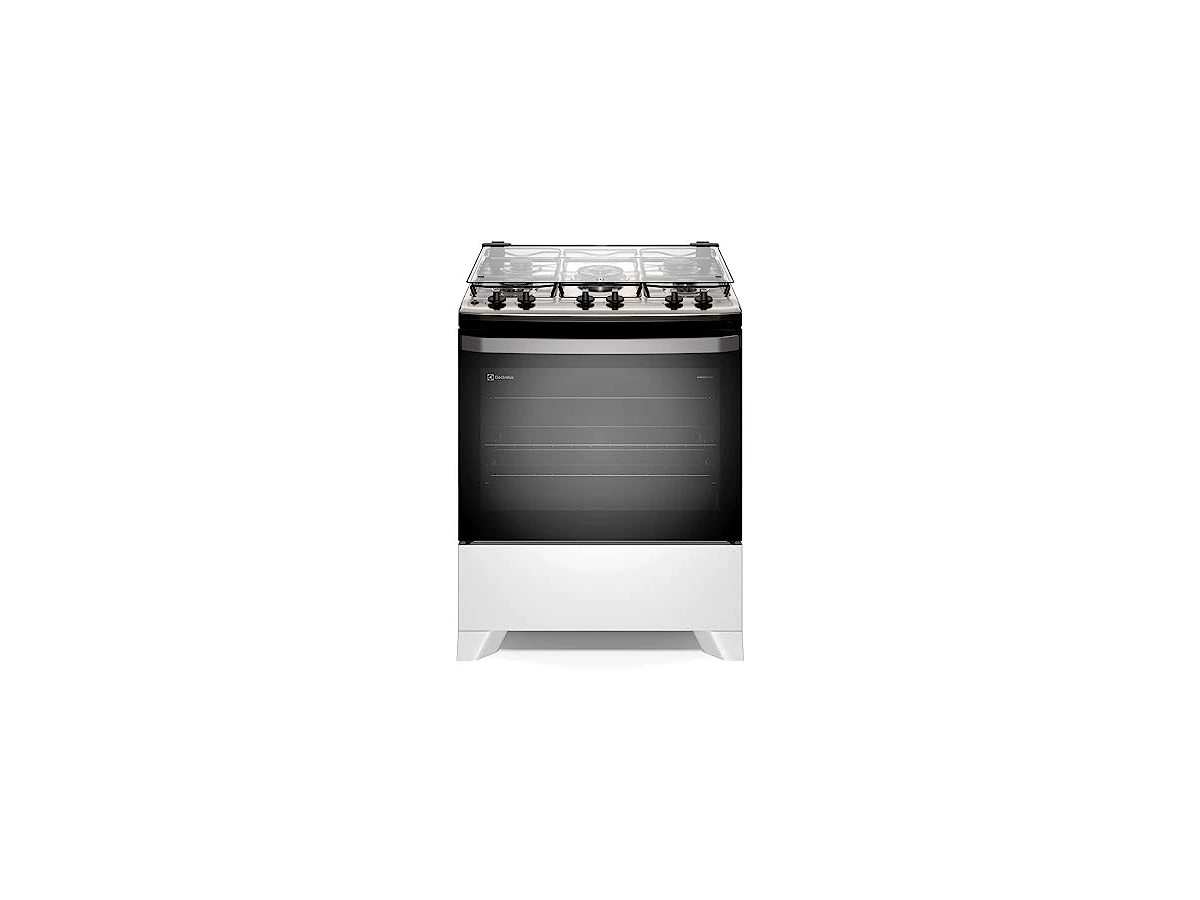 Revisão Fogão Electrolux 5 bocas Efficient com PerfectCook Cinza FE5IC: o meio-termo ideal entre o branco básico e o vidro espelhado