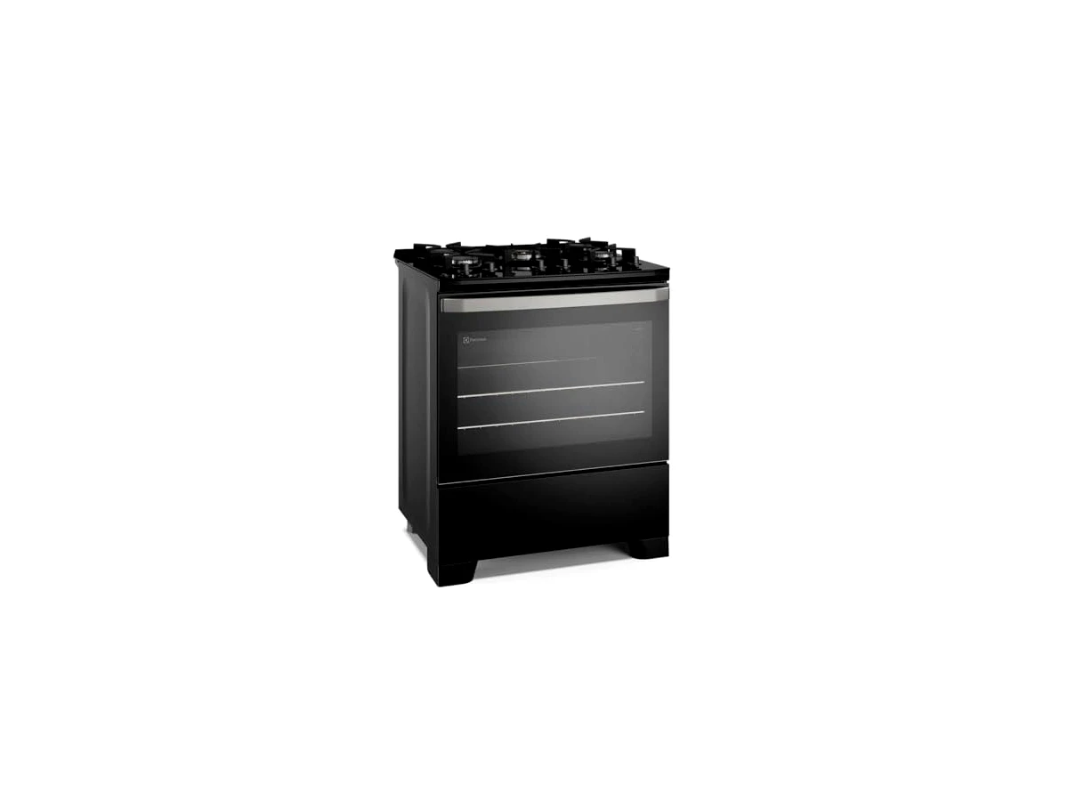 Revisão Fogão 5 Bocas Electrolux Duplo Forno Prata com Mesa de Vidro (76DXV): produtividade em dose dupla para chefs domésticos