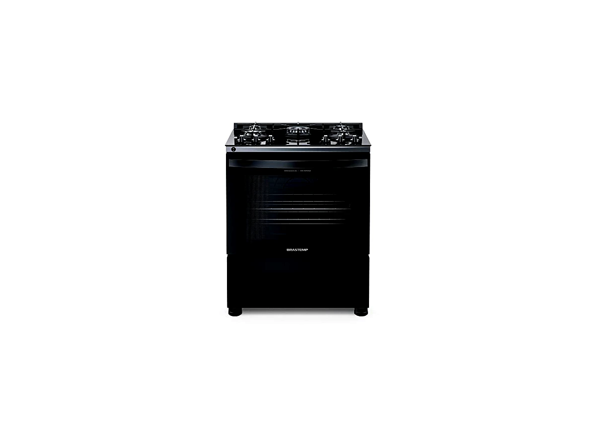 Revisão Fogão 5 Bocas Brastemp BFS5VCE com Mesa de Vidro, Turbo Chama e Acendimento Automático - Inox: robustez e limpeza rápida na categoria premium