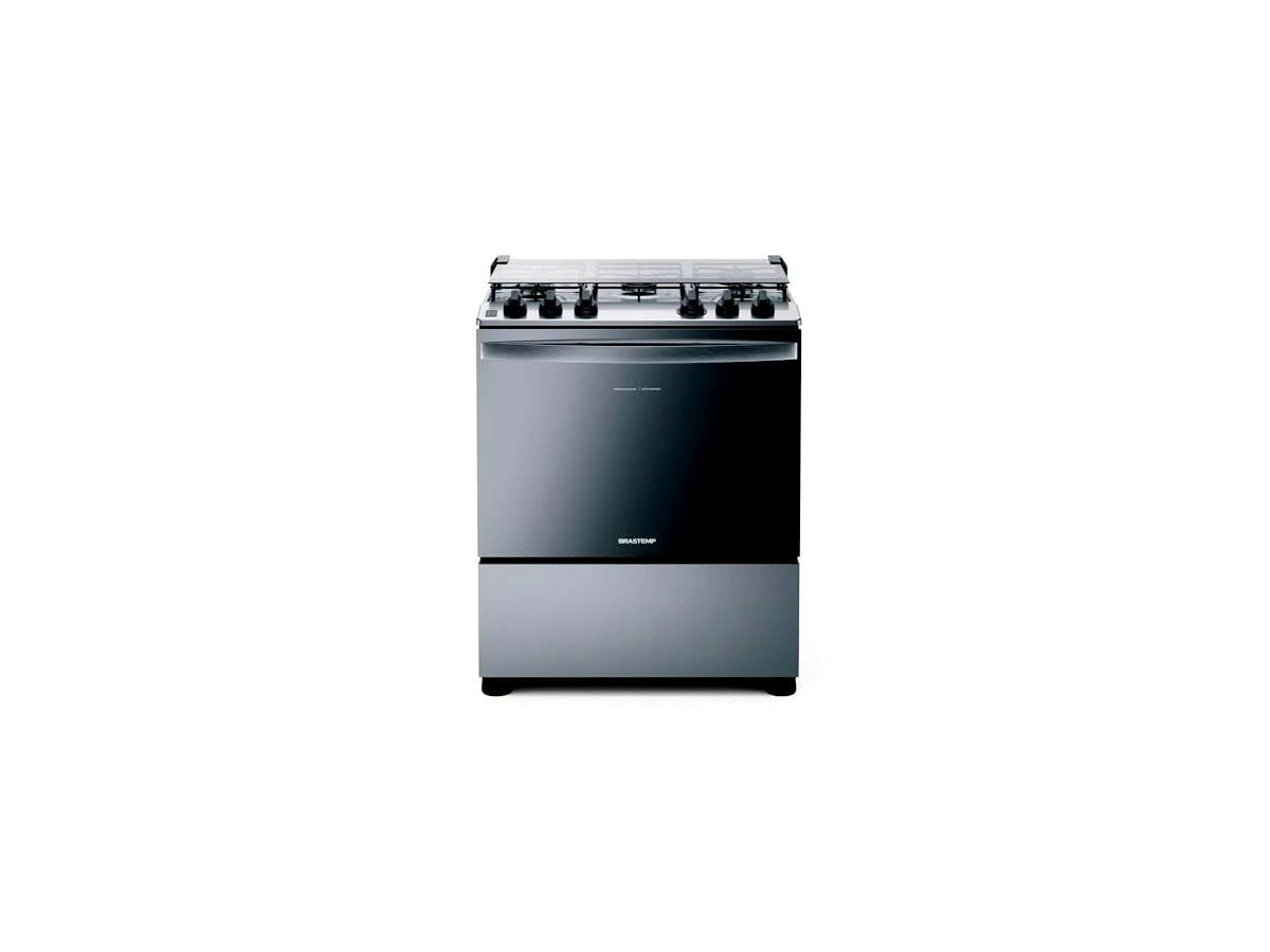 Revisão Fogão 5 Bocas Brastemp BFS5NCR Inox: a melhor barreira contra sujeira no painel para quem prefere mesa de aço tradicional