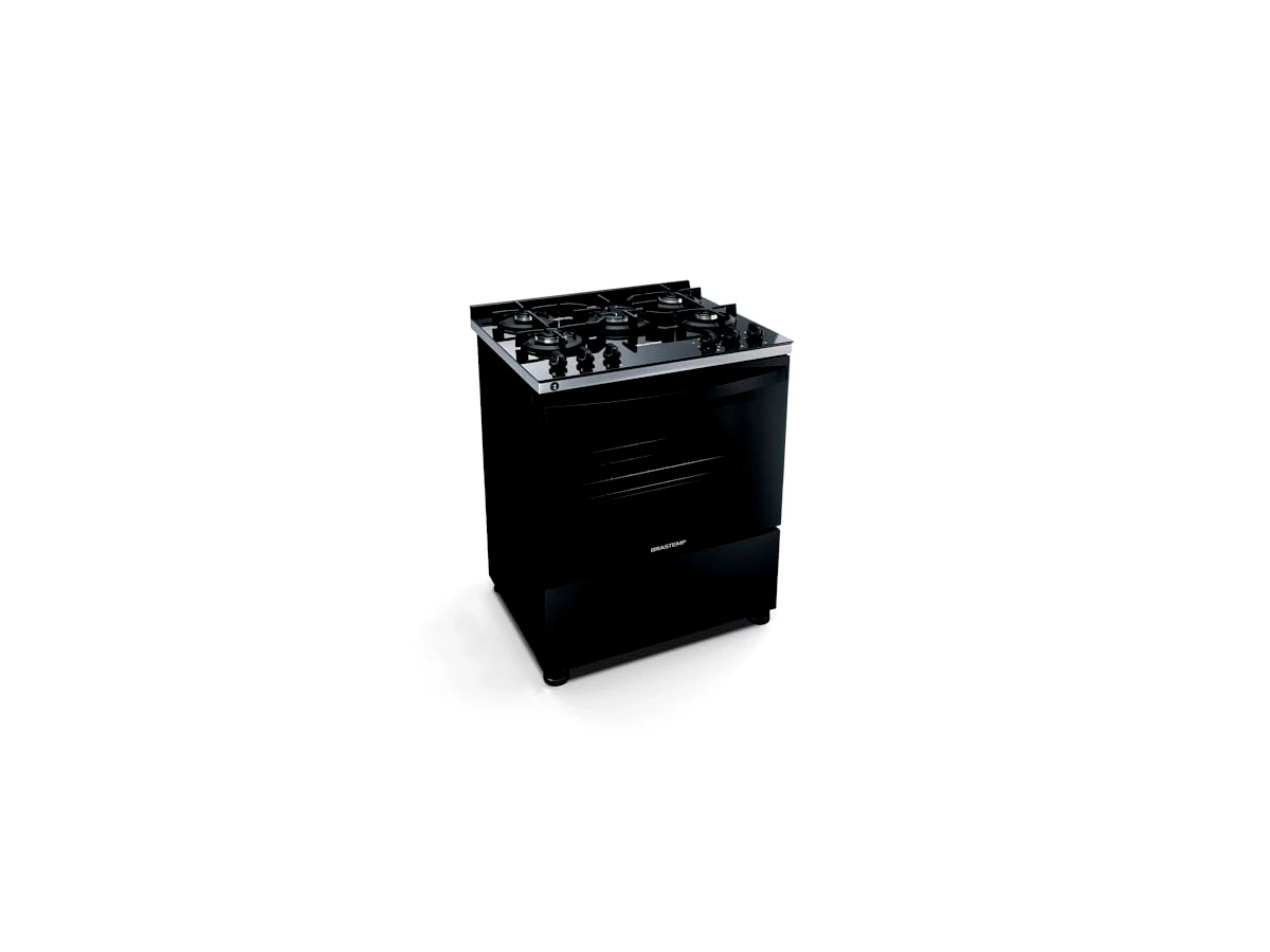 Revisão Fogão 5 Bocas Brastemp BFS5VCE Mesa de Vidro Preto: a força bruta ideal para selar carnes e ferver água rápido