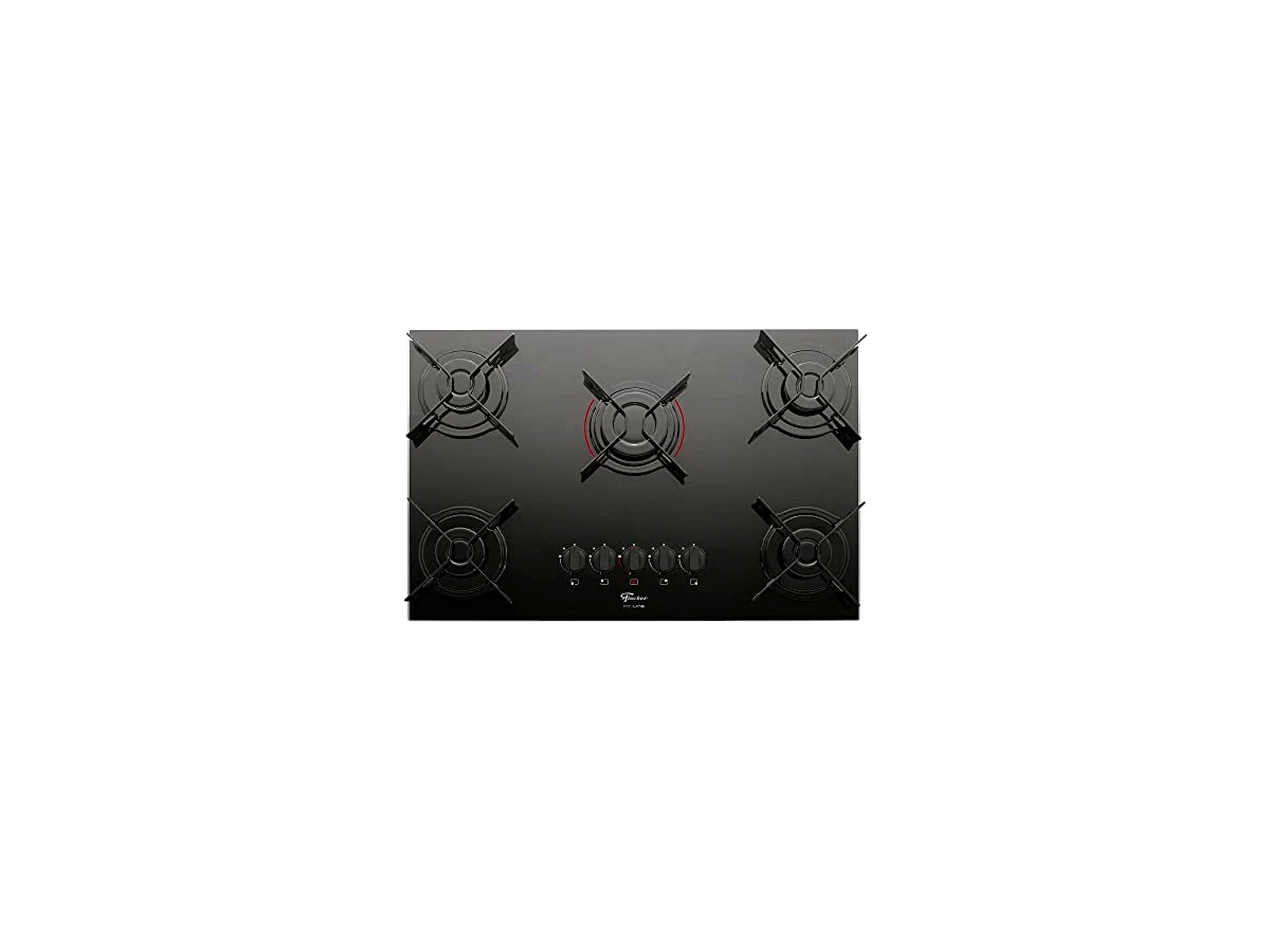 Revisão Cooktop a Gás Fischer Fit Line 5 Bocas Tripla Chama Vidro Preto 26343-57175: força bruta para quem cozinha em grandes volumes