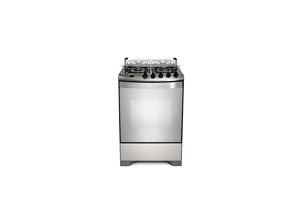 Revisão Fogão 4 Bocas Brastemp BFO4XBR Cor Inox com Acendimento Automático: a força do metal tradicional com estabilidade superior