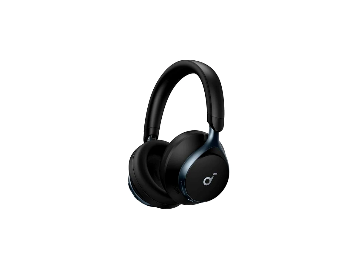 Revisão soundcore Space One da Anker, Fone de Ouvido Bluetooth 5.3 com ANC adaptivo, Headphone Gamer, Over-Ear, 55h de Bateria, Áudio Hi-Res LDAC, Controle via App, Chamadas Claras, Ajuste Confortável, Preto: o campeão intermediário contra vozes de escritório