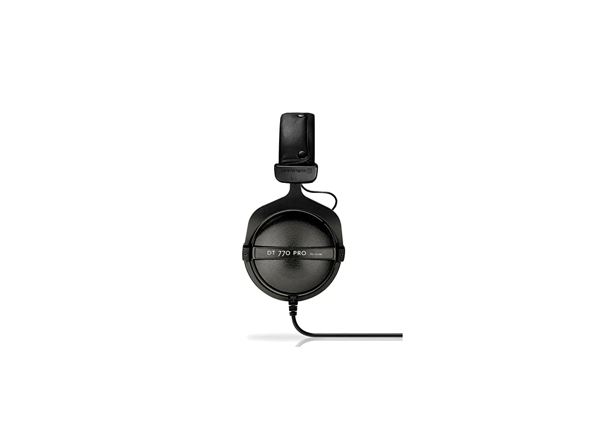 Revisão Fones de ouvido de estúdio over-ear beyerdynamic DT 770 PRO de 80 Ohm em cinza. Design fechado, com fio para gravação e monitoramento profissional: O padrão ouro para monitoramento, mas restrito ao uso interno