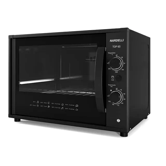 Revisão Forno Elétrico Nardelli 60L Top 60: a melhor escolha de capacidade gigante para uso intenso