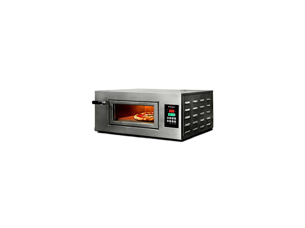 Revisão Forno Lastro Elétrico Digital Skymsen FLP-400D: Desempenho de forno a lenha em formato compacto para pizzas