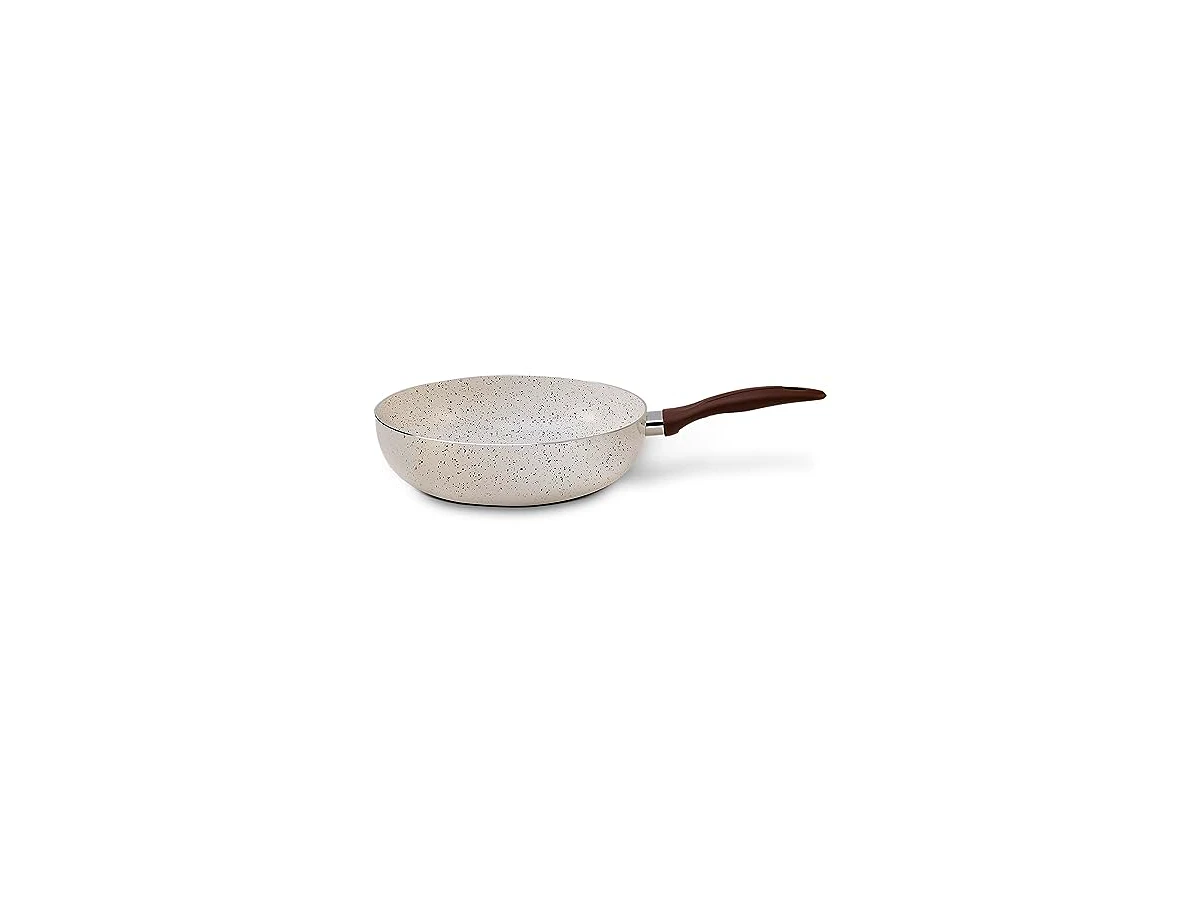 Revisão Frigideira Wok Brinox Ceramic Life Smart Plus com Fundo de Indução e Revestimento Pro-Ceramic Premium Vanilla 28cm: espaço de sobra e foco em receitas saudáveis