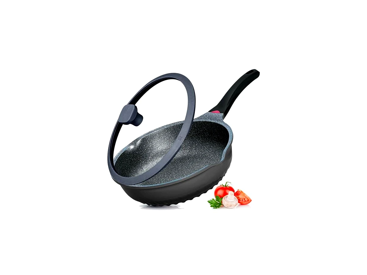 Revisão Vinchef Frigideira Antiaderente com Tampa 28 cm: robustez e controle térmico para quem pode investir mais