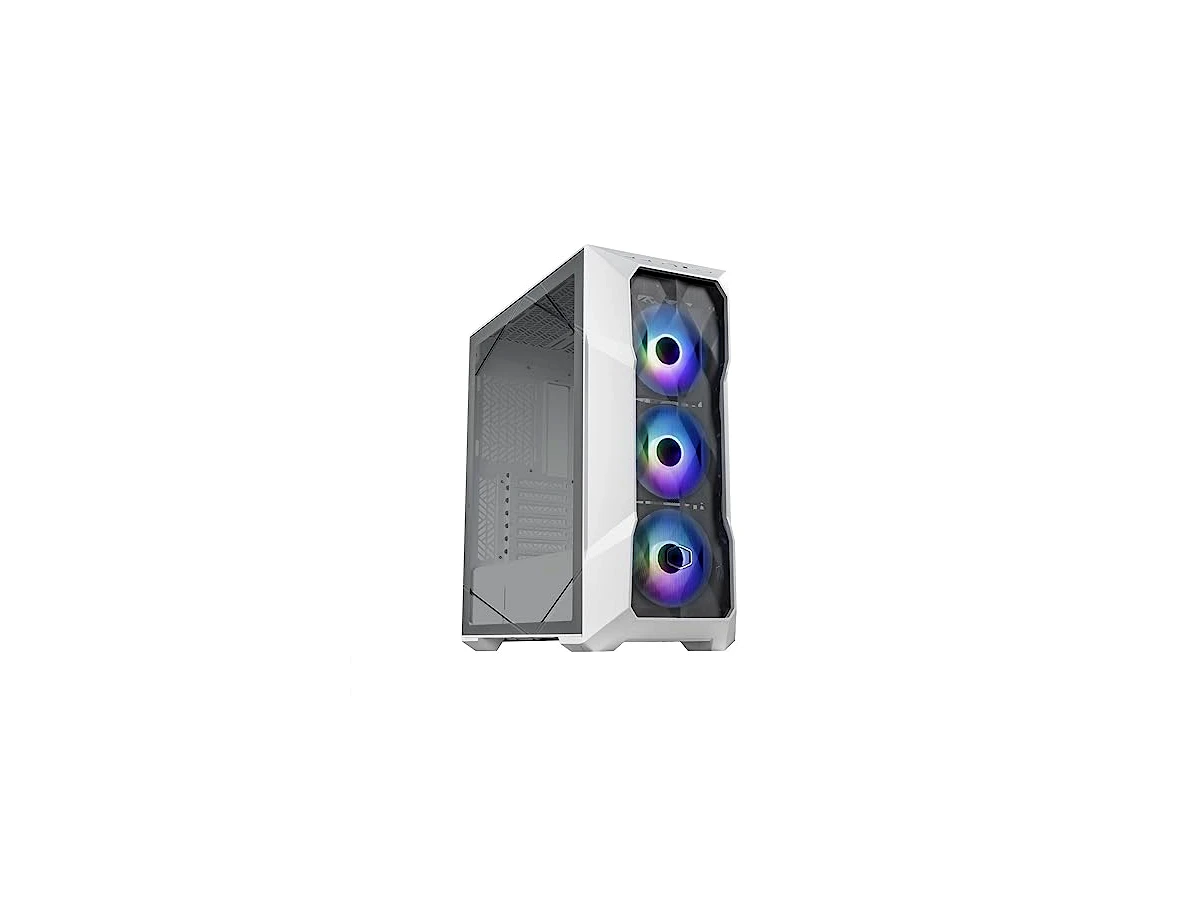 Revisão Cooler Master MasterBox TD500 Mesh V2 - E-ATX Mid-Tower PC Case com tela Tesselada, 3 x ventiladores ARGB pré-instalados de 120 mm, painel superior removível, painel lateral de vidro temperado, USB: A escolha inteligente para instalar water coolers sem estresse