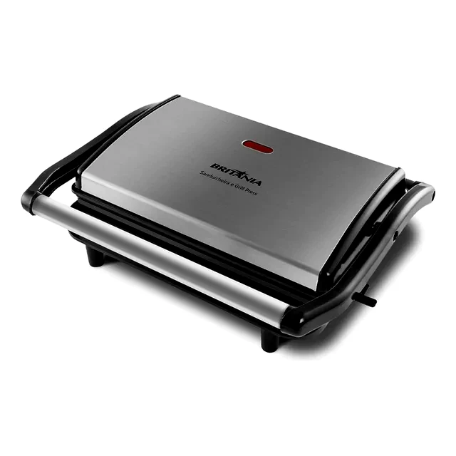 Revisão Grill e Sanduicheira Britânia 850W 2 em 1 BGR27I: a melhor escolha para quem precisa de cafés da manhã super-rápidos