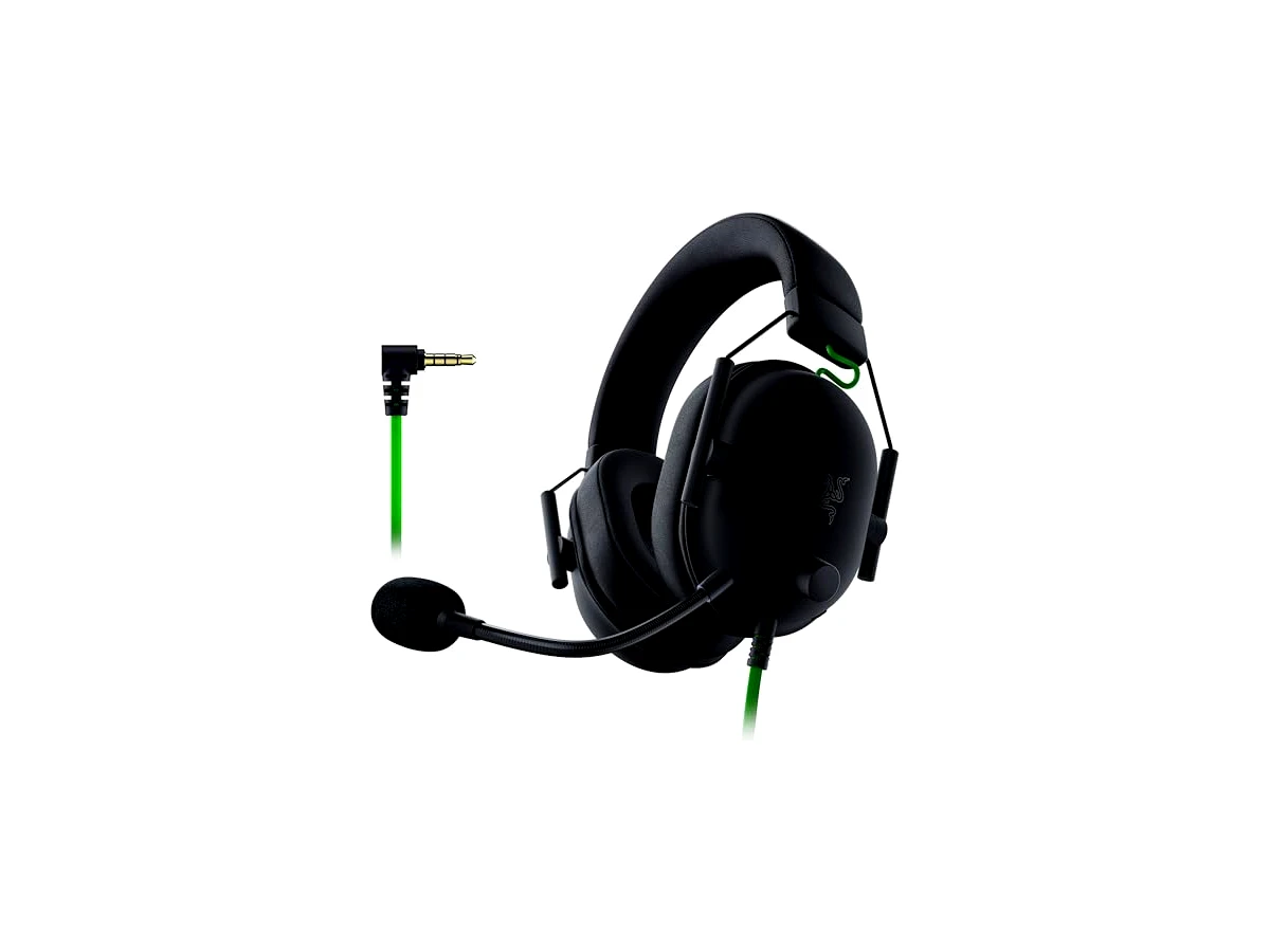 Revisão Fone de ouvido para jogos BlackShark V2 X: Som surround 7.1 - Drivers de 50 mm Razer: a melhor escolha para passos e tiros precisos em FPS