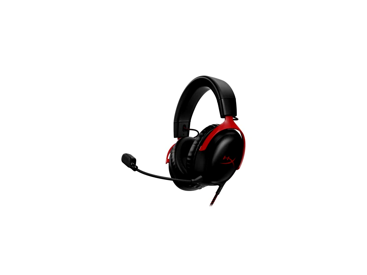 Revisão Headset Gamer HyperX Cloud III – Compatível com PC, PS5, Xbox Series X|S, Drivers Angulados de 53mm, Áudio DTS, Microfone de 10 mm, USB-C, USB-A, Fio de 3,5 mm, Vermelho e Preto (727A9AA): a aposta mais segura para quem foca em comunicação e construção robusta