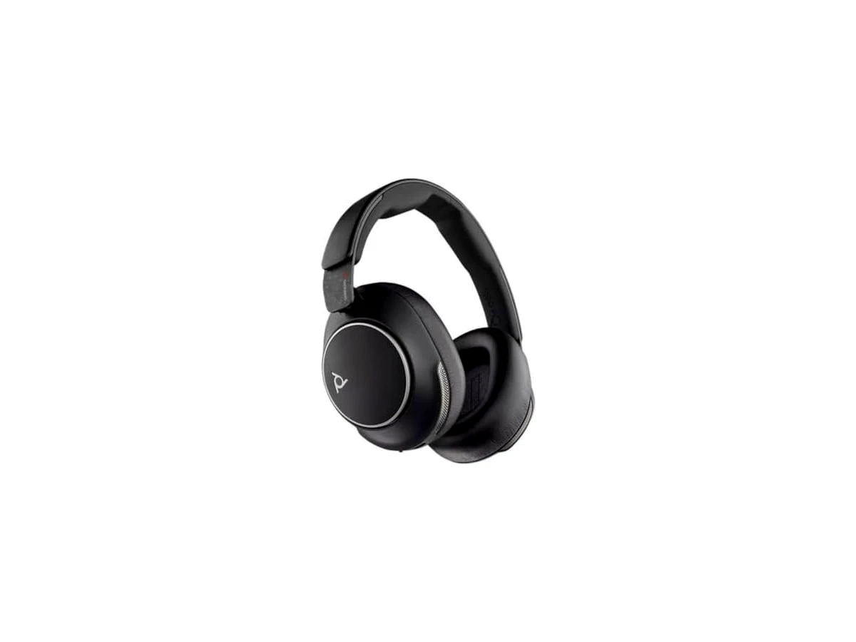 Revisão Poly (Plantronics + Polycom) Voyager Surround 80 UC, USB-C, adaptador USB-C/A, (VS80T, BT700C), preto, WW​: o adeus elegante às hastes de microfone
