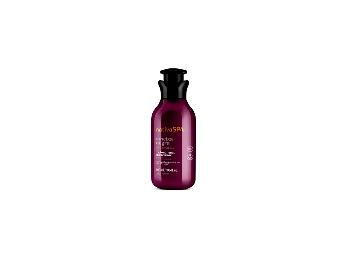 Revisão Nativa SPA Loção Desodorante Hidratante Corporal Ameixa Negra 400ml: a melhor fixação em formato de loção fluida