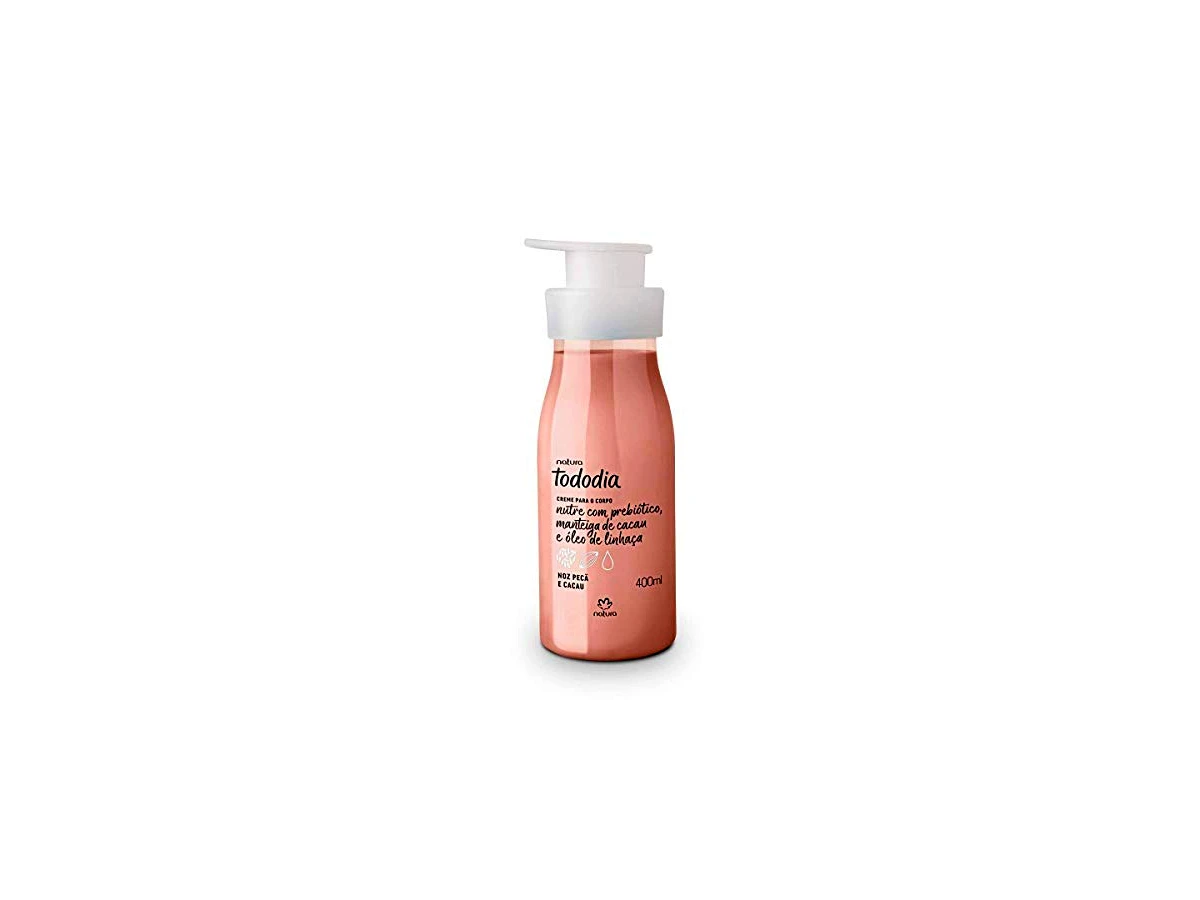 Revisão Natura Tododia Creme Desodorante Nutritivo para o Corpo Noz Pecã e Cacau 400ml: perfumação intensa e hidratação rápida para o dia a dia