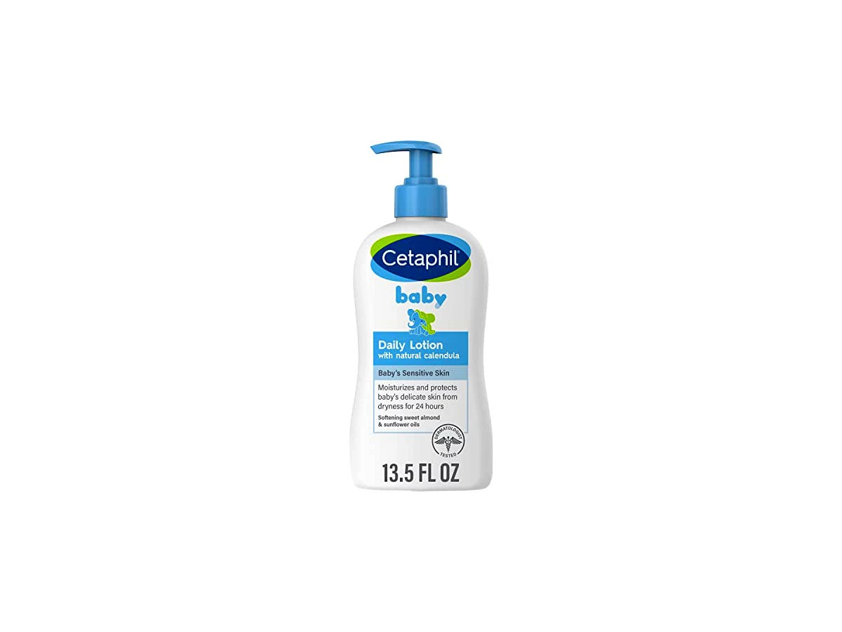 Cetaphil Baby Loção Hidratante Diária Rosto e Corpo com Calêndula Orgânica 399ml