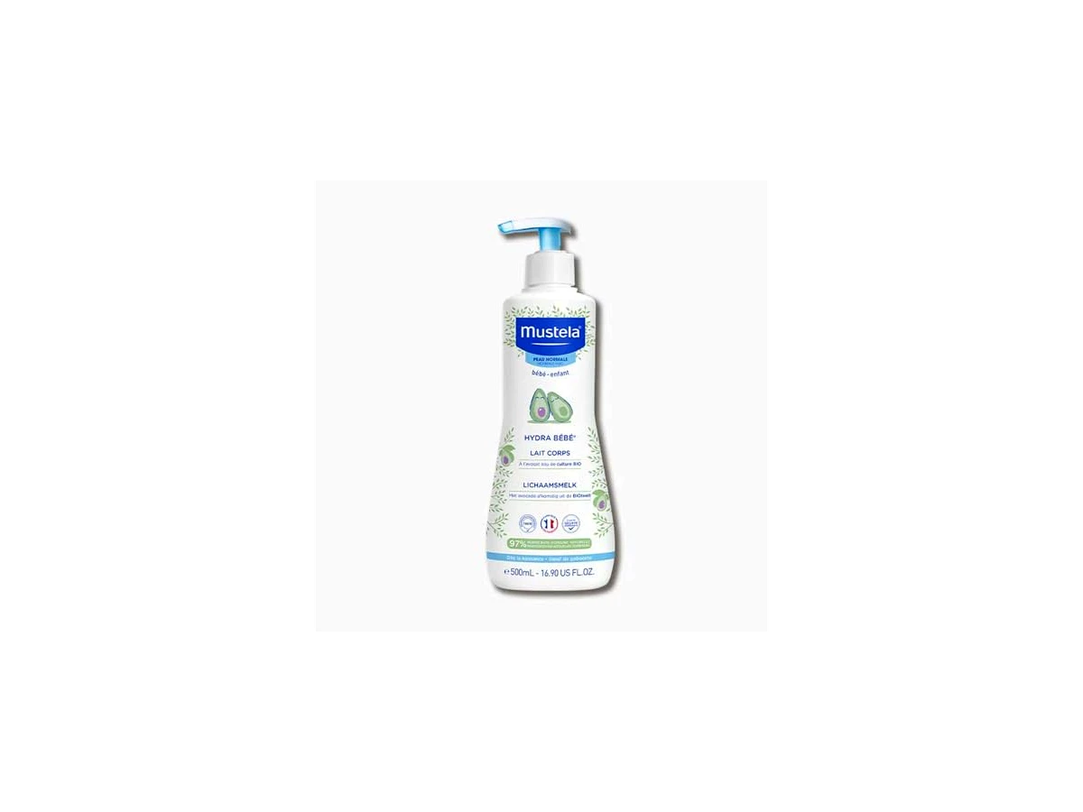 Mustela Bebê Loção Hidratante Corporal Hydra Bébé com Abacate Orgânico 300ml
