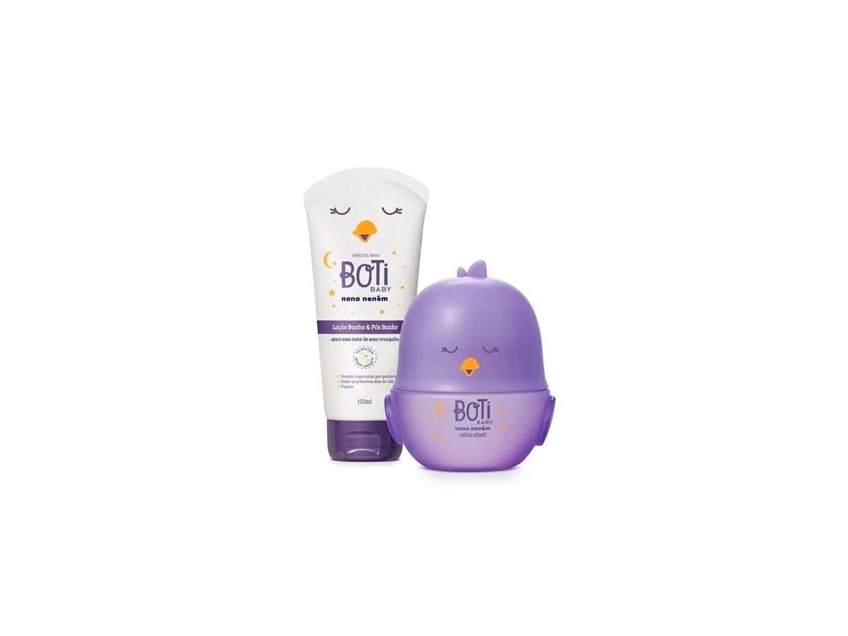 O Boticário Loção Hidratante Desodorante Corporal Boti Baby 150g