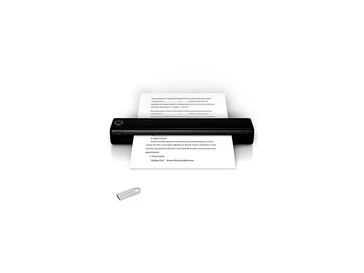 Revisão Phomemo Impressora portátil M08F A4, atualização 2022, impressora móvel térmica leve e compacta, impressora sem fio para viagens, veículos, escritório e escola, compatível com celulares Android e iOS e laptop: a melhor opção sem tinta para portabilidade extrema e tatuadores
