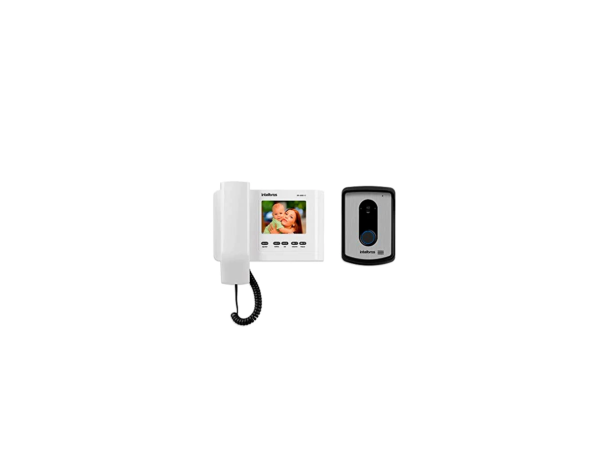 Vídeo Porteiro Inteligente Intelbras IV 4010 HS Branco