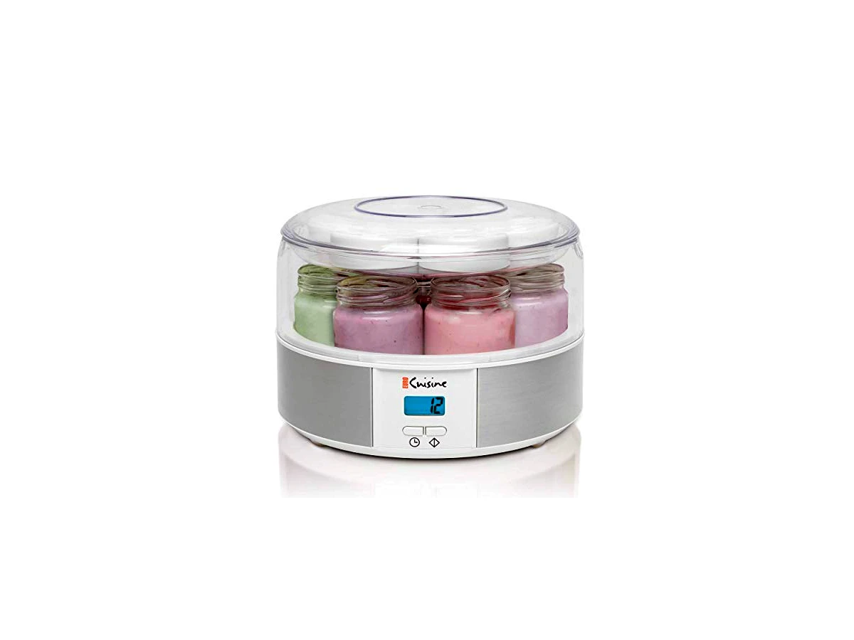 Revisão Euro Cuisine YMX650 Iogurteira Digital Automática (7 Potes de Vidro): a tranquilidade do desligamento automático