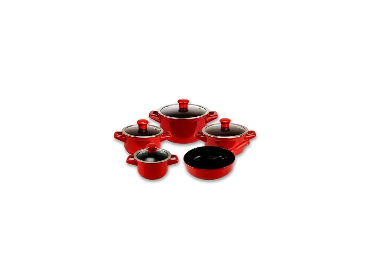 Revisão Jogo de Panelas 100% Cerâmica Ceraflame Duo Smart Pomodoro 5 Peças (Ref: 301438): a escolha definitiva para cozidos lentos e atoxidade