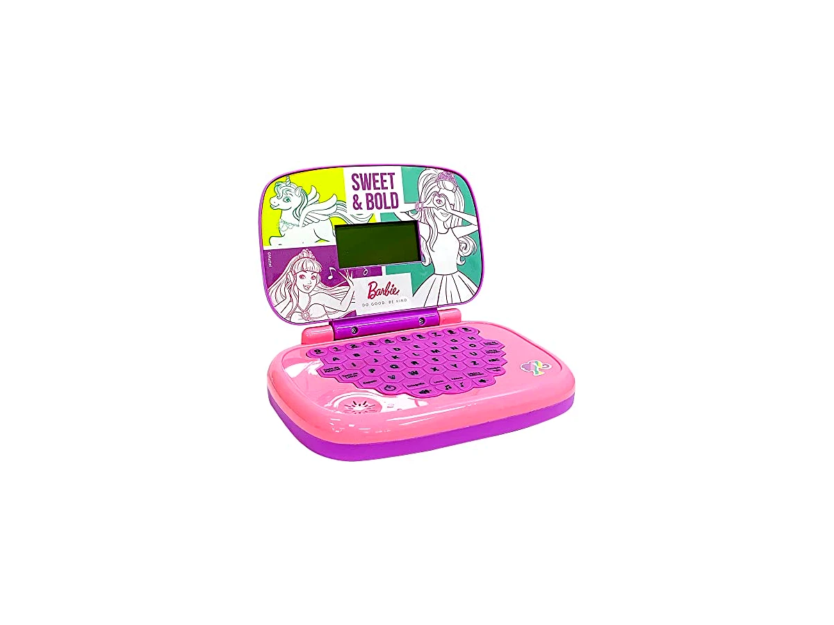 Candide, Laptop Infantil, Barbie, Brinquedo Educativo - Bilíngue