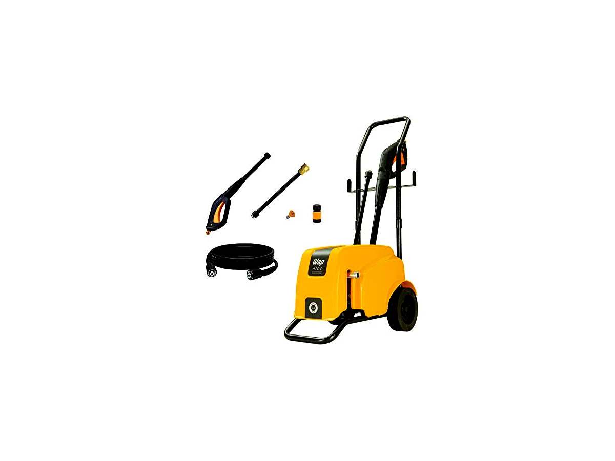 Revisão WAP Lavadora de Alta Pressão Profissional 4100 2200W 220V (FW005422): Potência comercial em formato compacto e fácil de transportar