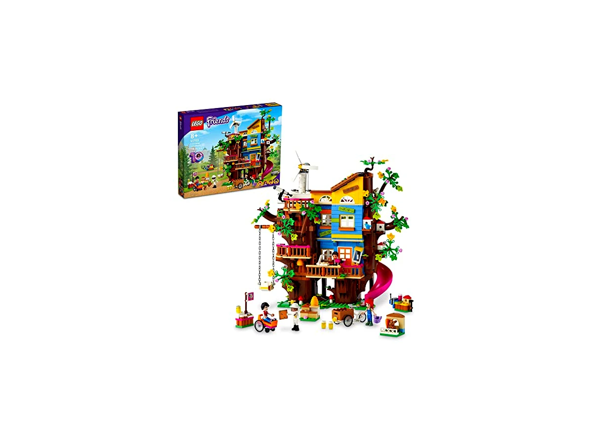 LEGO Friends Casa da Árvore da Amizade com 4 Mini Bonecas e Elevador (Modelo 41703)