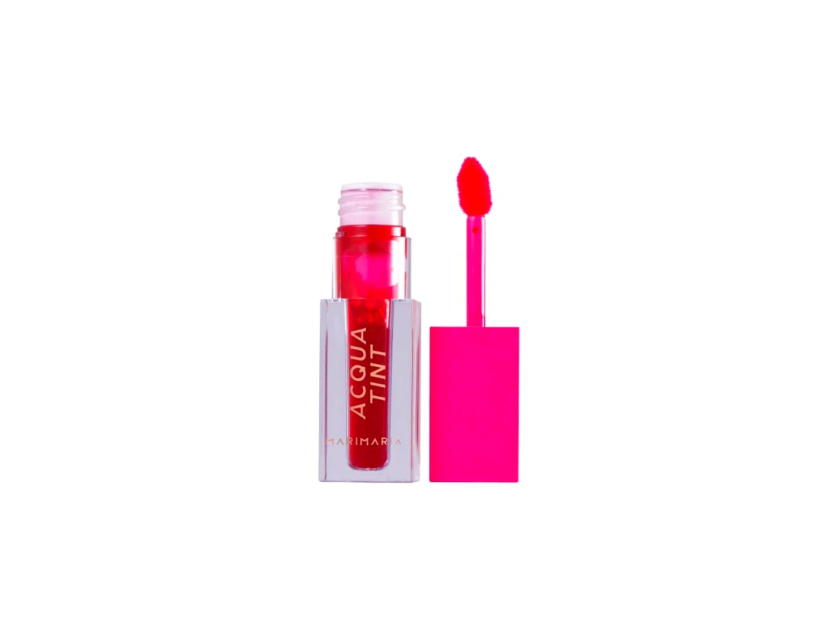 Revisão Acqua Tint Mari Maria Makeup Líquido - Cor Cherry (Vermelho Cereja) 4ml: a melhor escolha para lábios que ressecam fácil