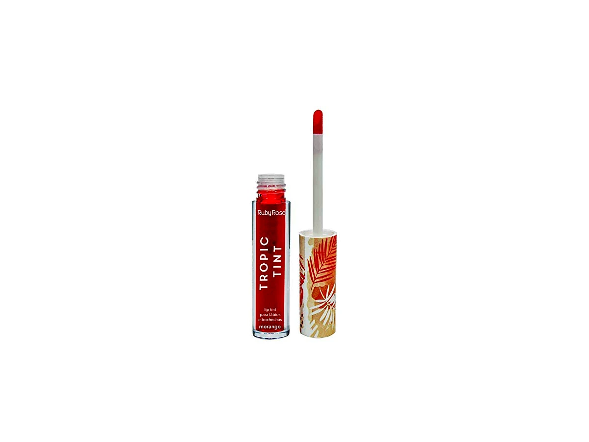 Revisão Lip Tint Tropic Tint Ruby Rose - Cor Morango (Vermelho Intenso) 2,5ml: a melhor porta de entrada para quem quer gastar muito pouco.