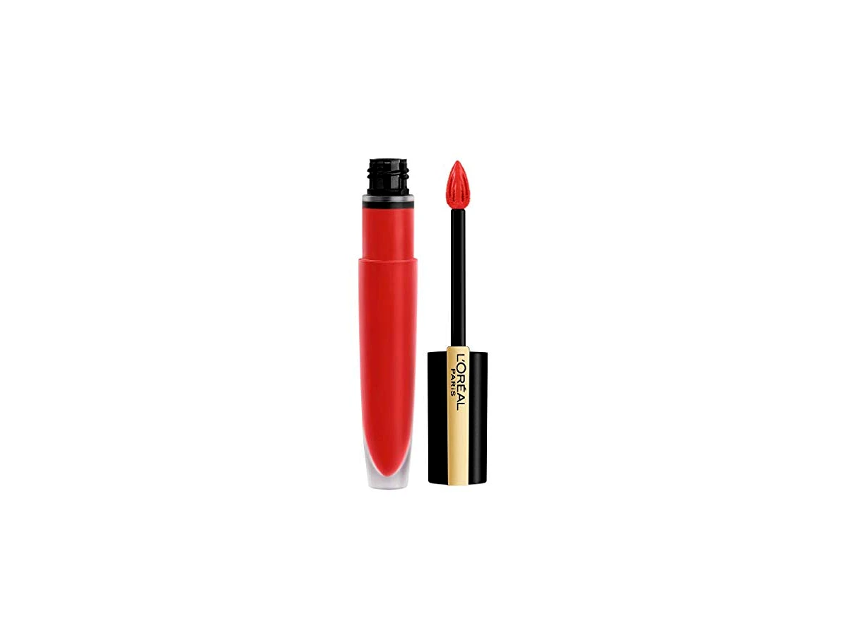 Revisão L'Oréal Paris Rouge Signature Matte Lip Stain - Cor Adorado: o híbrido perfeito entre batom líquido e tint