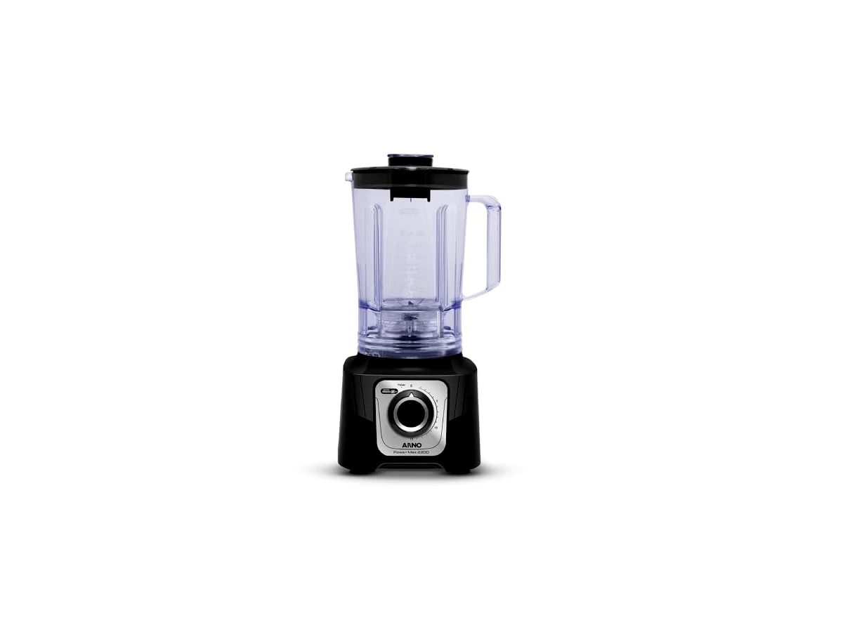 Revisão Liquidificador Arno Power Max 2200 LN66 Preto, com 6 Lâminas Powelix Pro, 3,1L de Capacidade, 15 Velocidades e Design Moderno: desempenho brutal para receitas pesadas